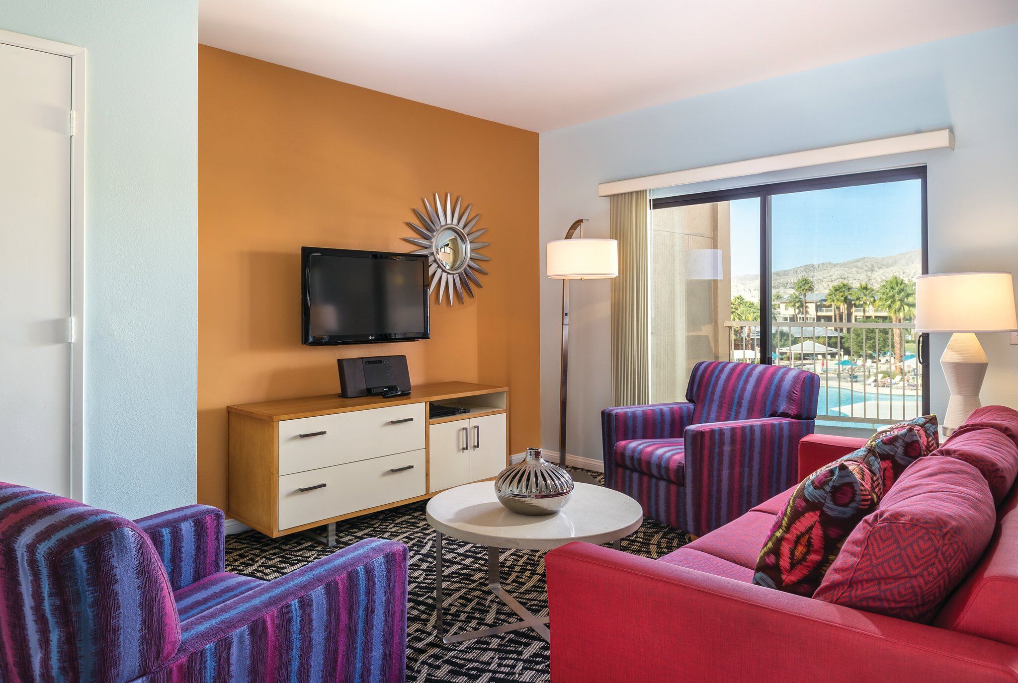 Two bedroom living room