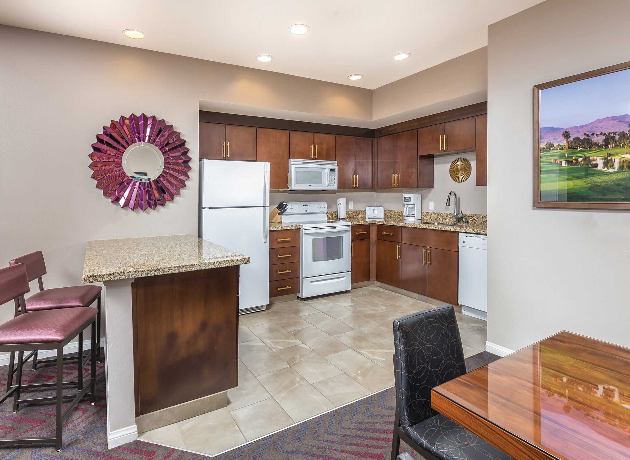Three bedroom kitchen