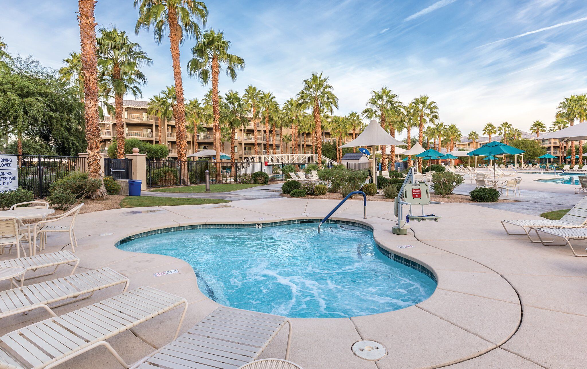 WorldMark Indio hot tub